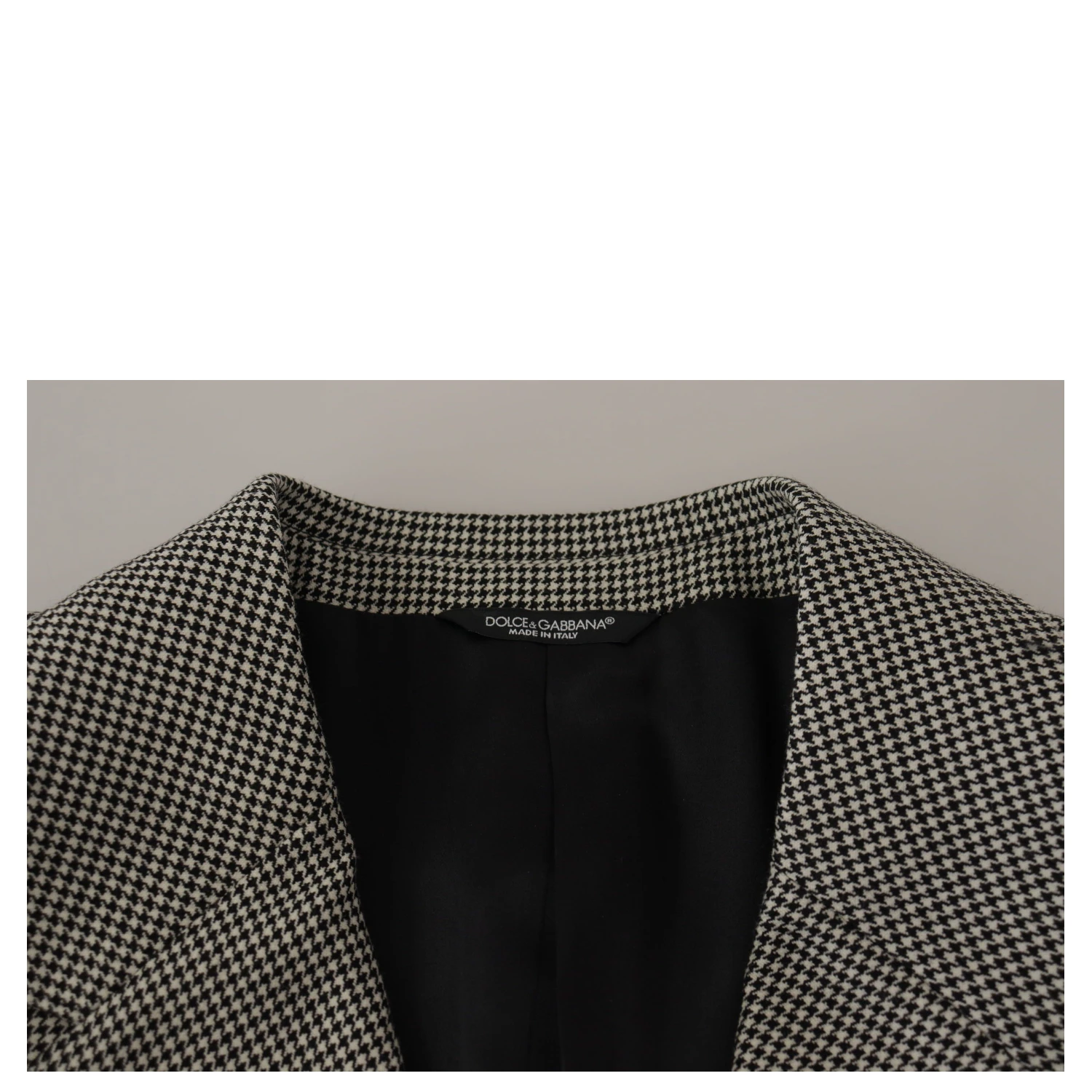 Gray Checkered Single Breasted Jacket Blazer