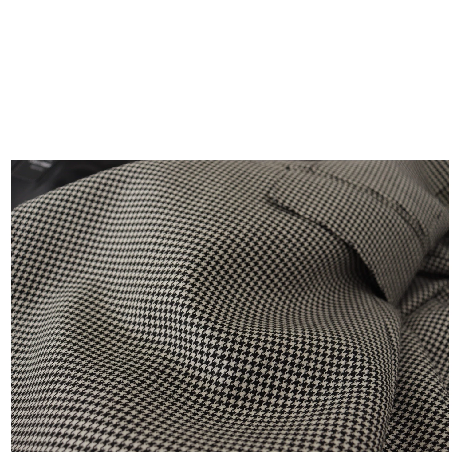 Gray Checkered Single Breasted Jacket Blazer