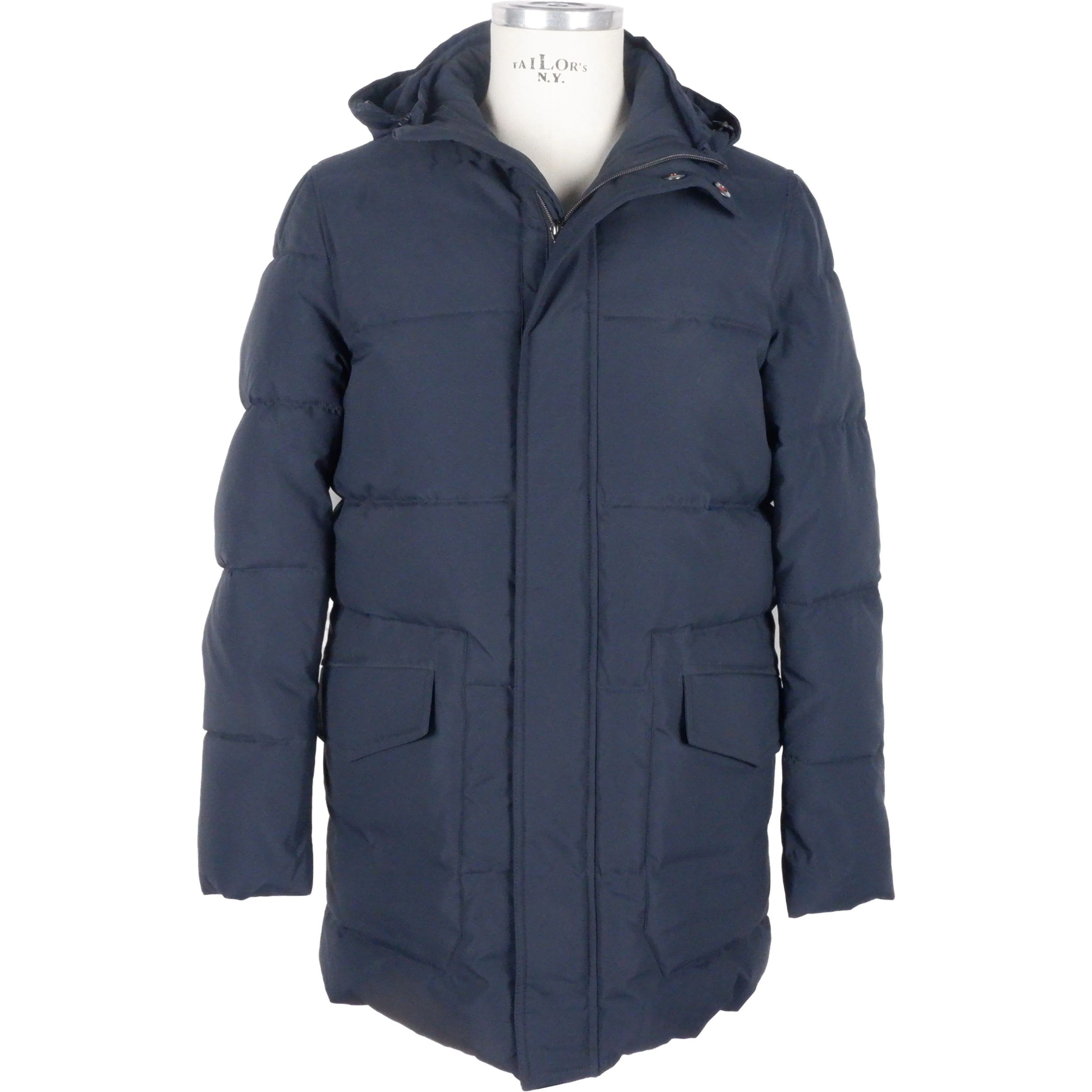 Blue Polyester Jacket