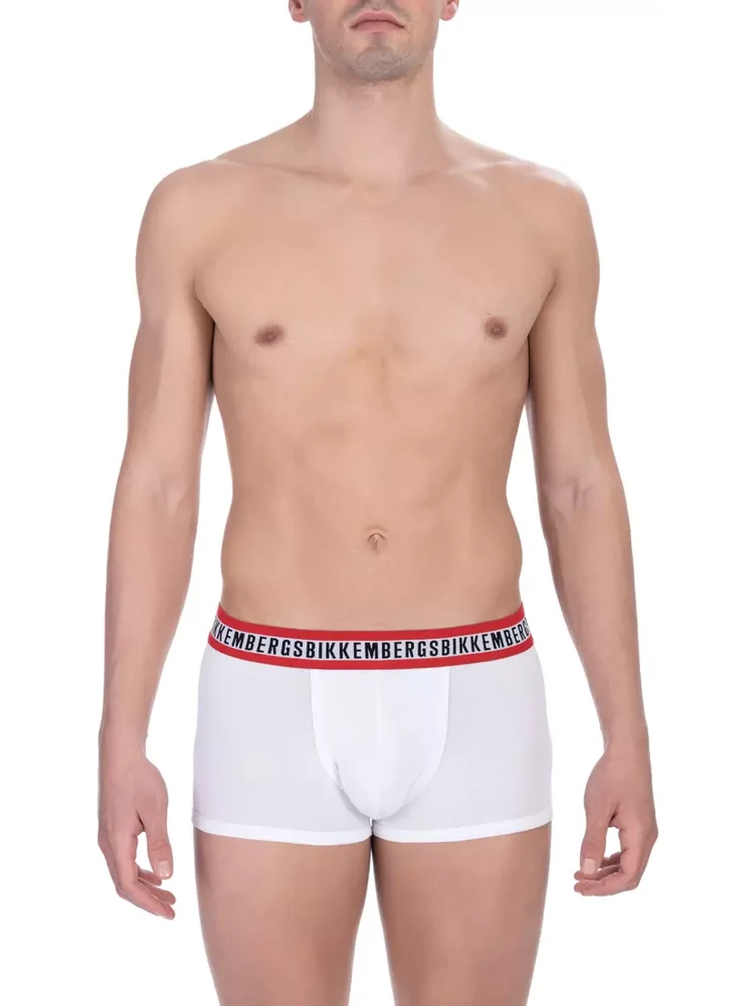 White Cotton Boxer