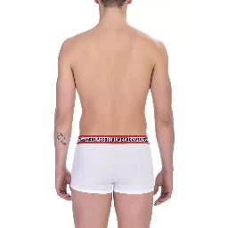White Cotton Boxer