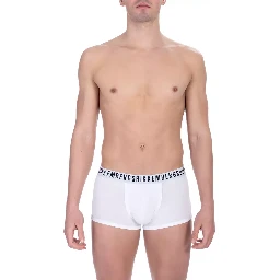 White Cotton Boxer