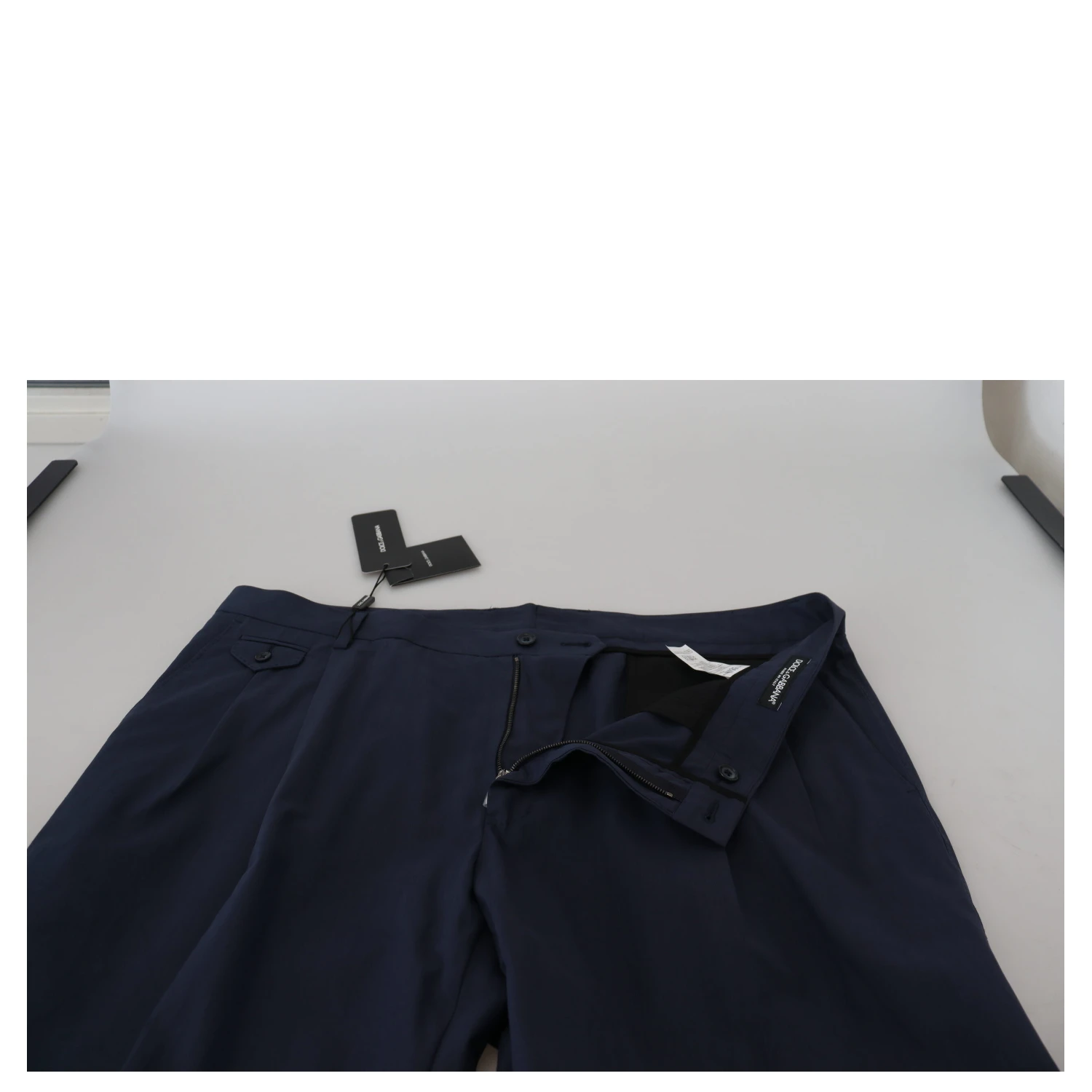 Dark Blue Cotton Chino Formal Pants