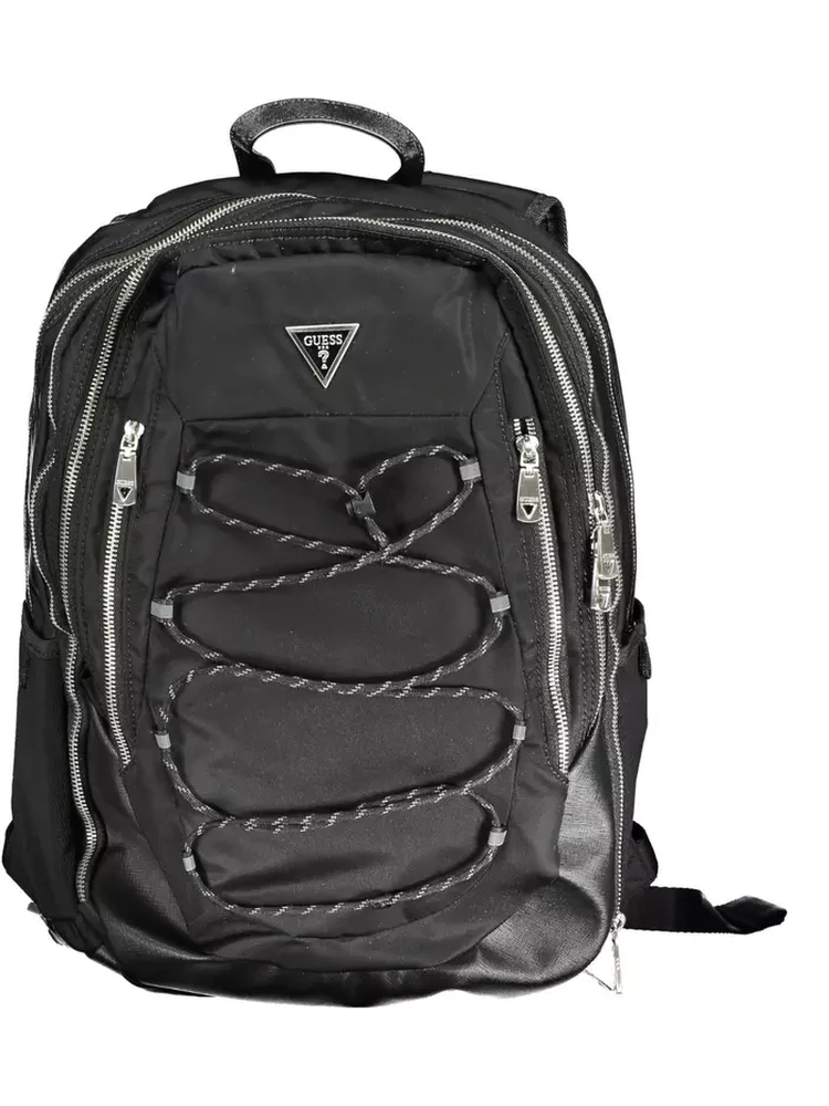 Black Polyamide Backpack