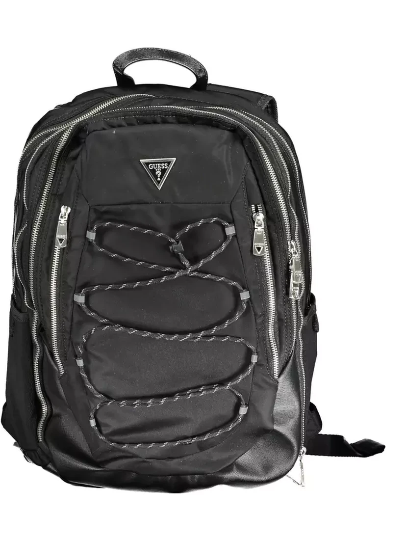 Black Polyamide Backpack