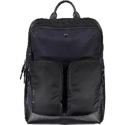 Blue Polyethylene Backpack