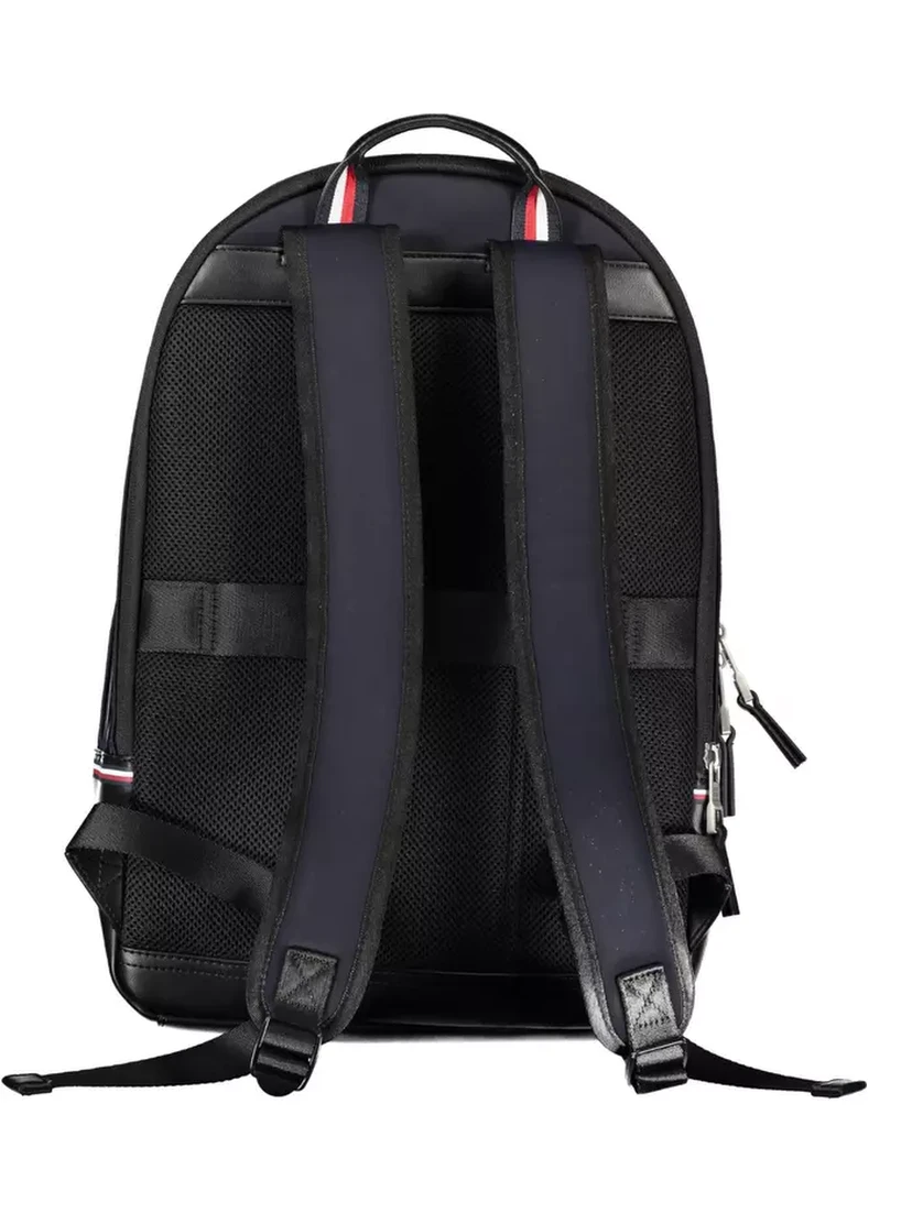 Blue Polyester Backpack