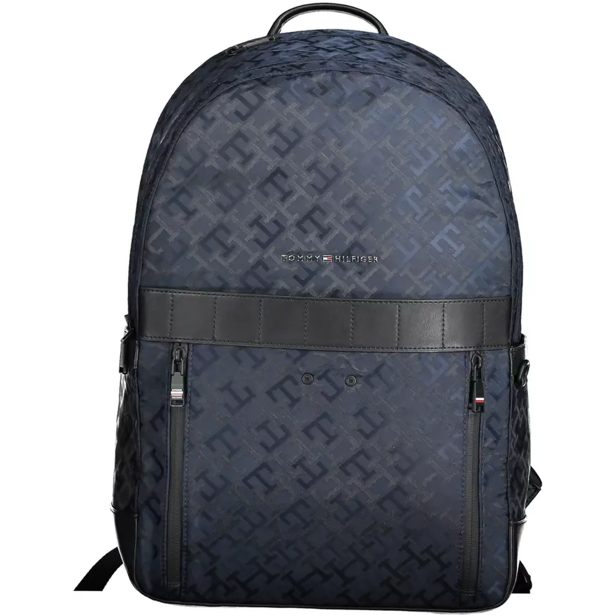 Blue Polyester Backpack