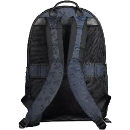Blue Polyester Backpack