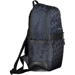 Blue Polyester Backpack