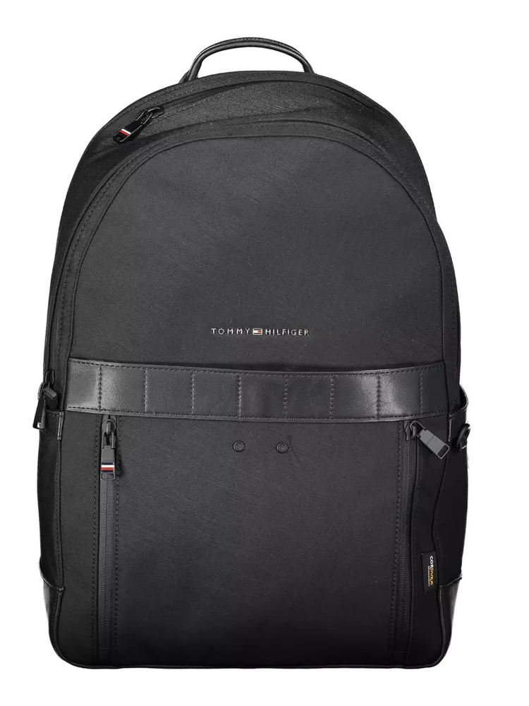 Black Nylon Backpack