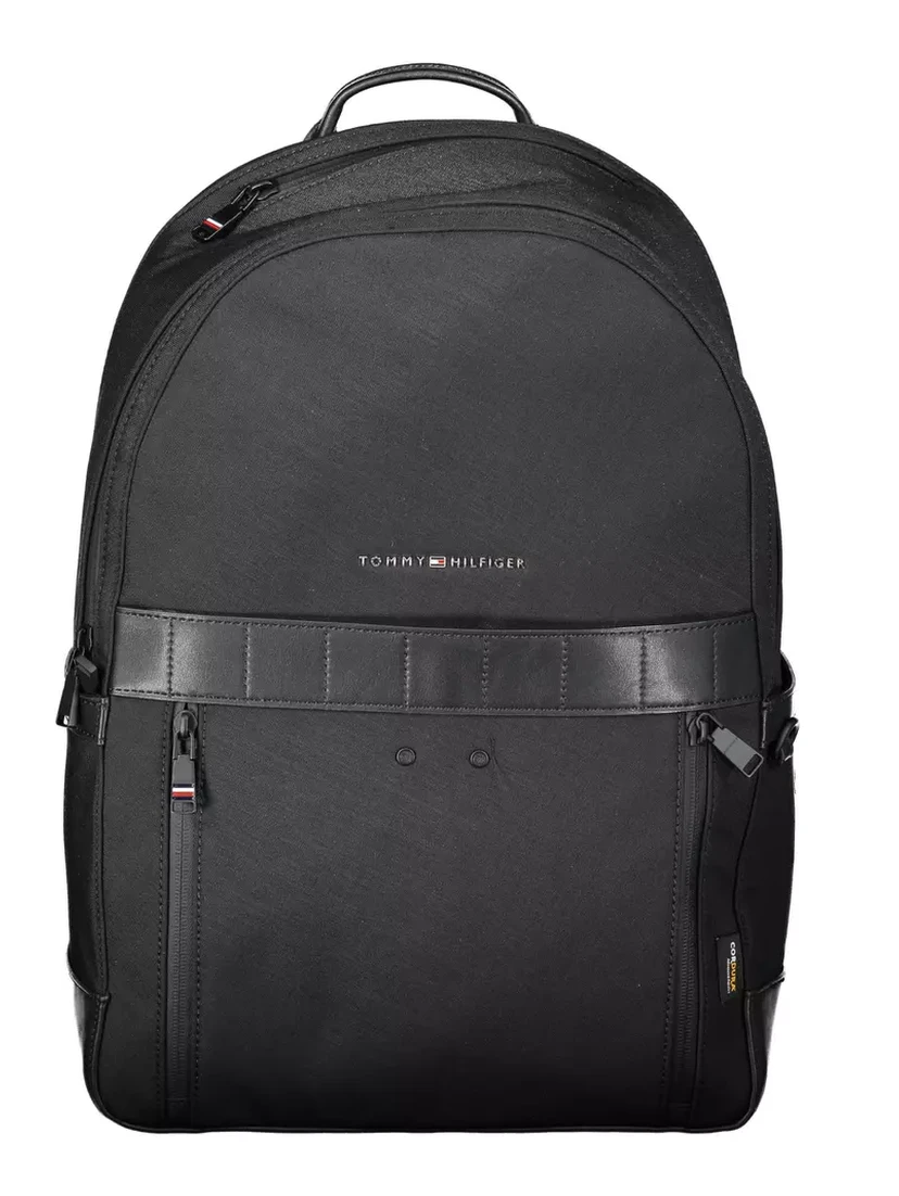 Black Nylon Backpack
