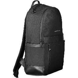Black Nylon Backpack