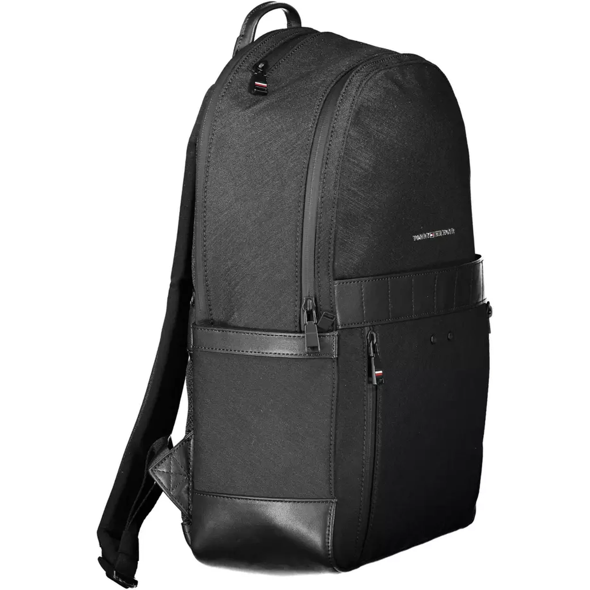 Black Nylon Backpack