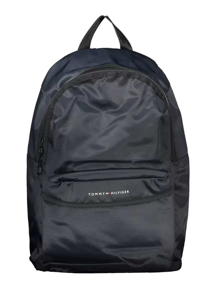 Blue Polyester Backpack