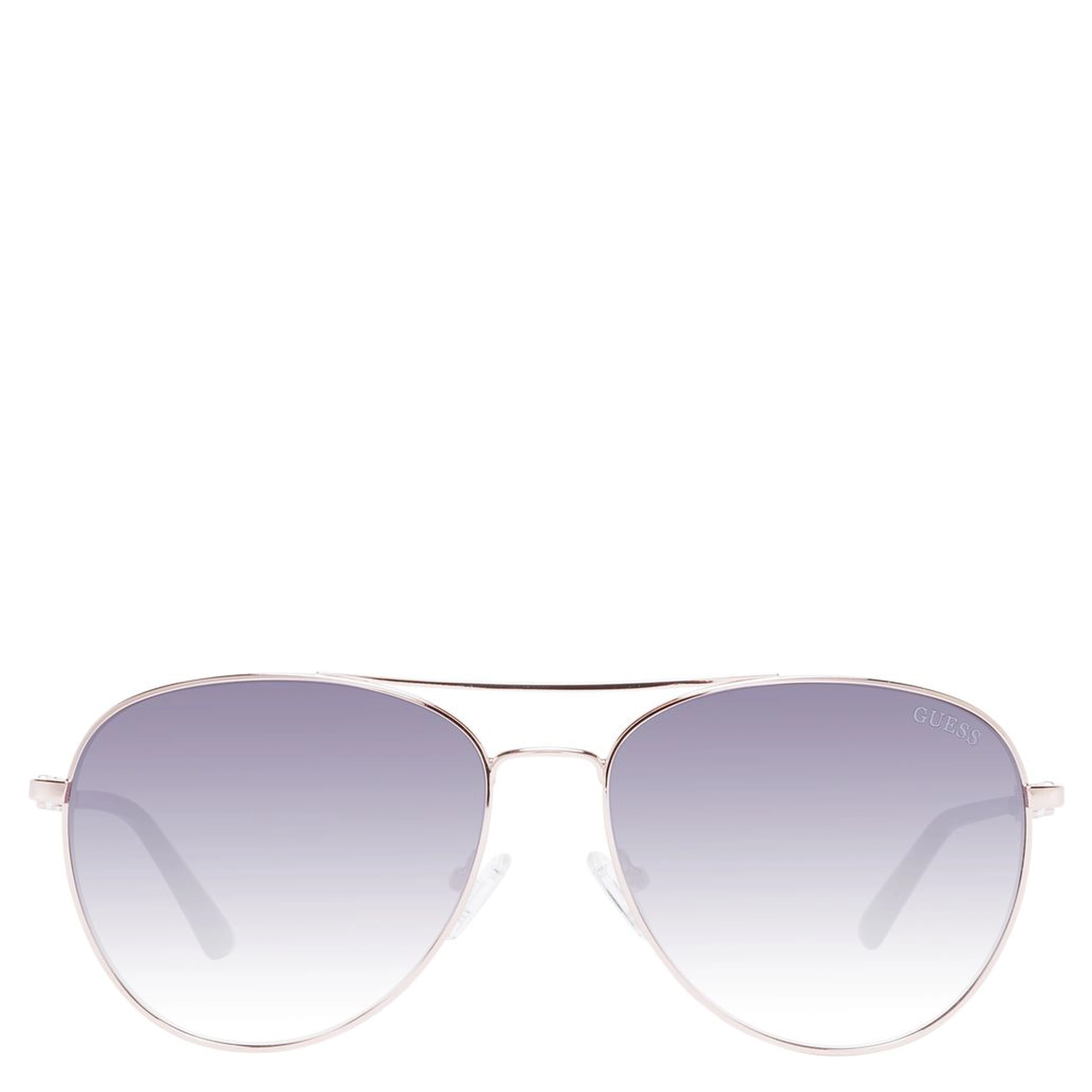 Rose Gold Metal Sunglasses