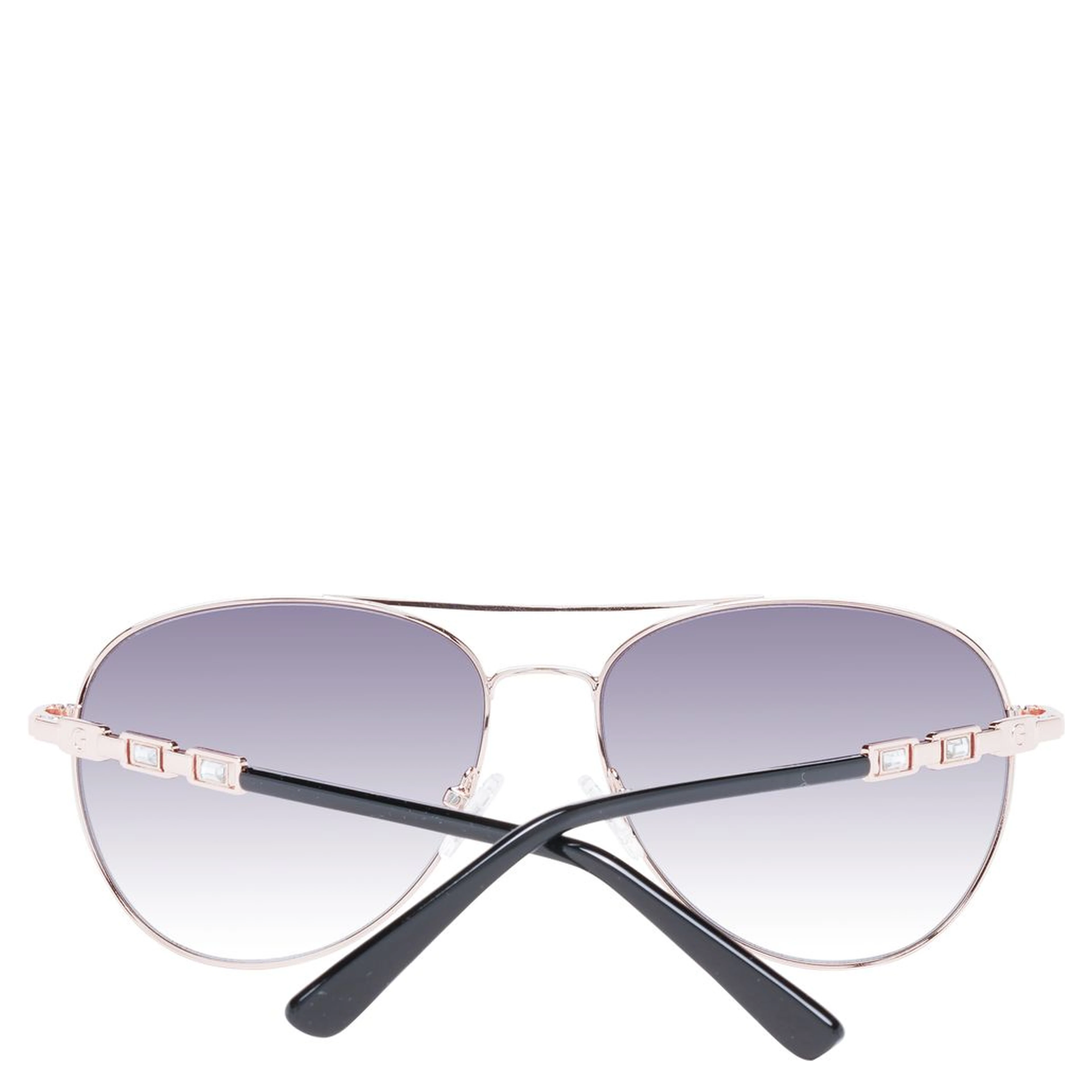 Rose Gold Metal Sunglasses