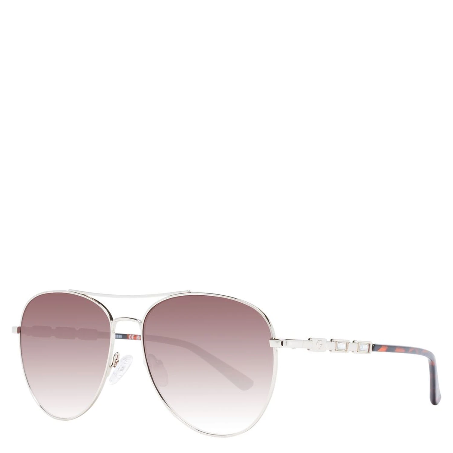 Silver Metal Sunglasses