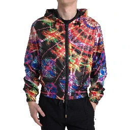 Multicolor Hooded Sweatshirt Sweater