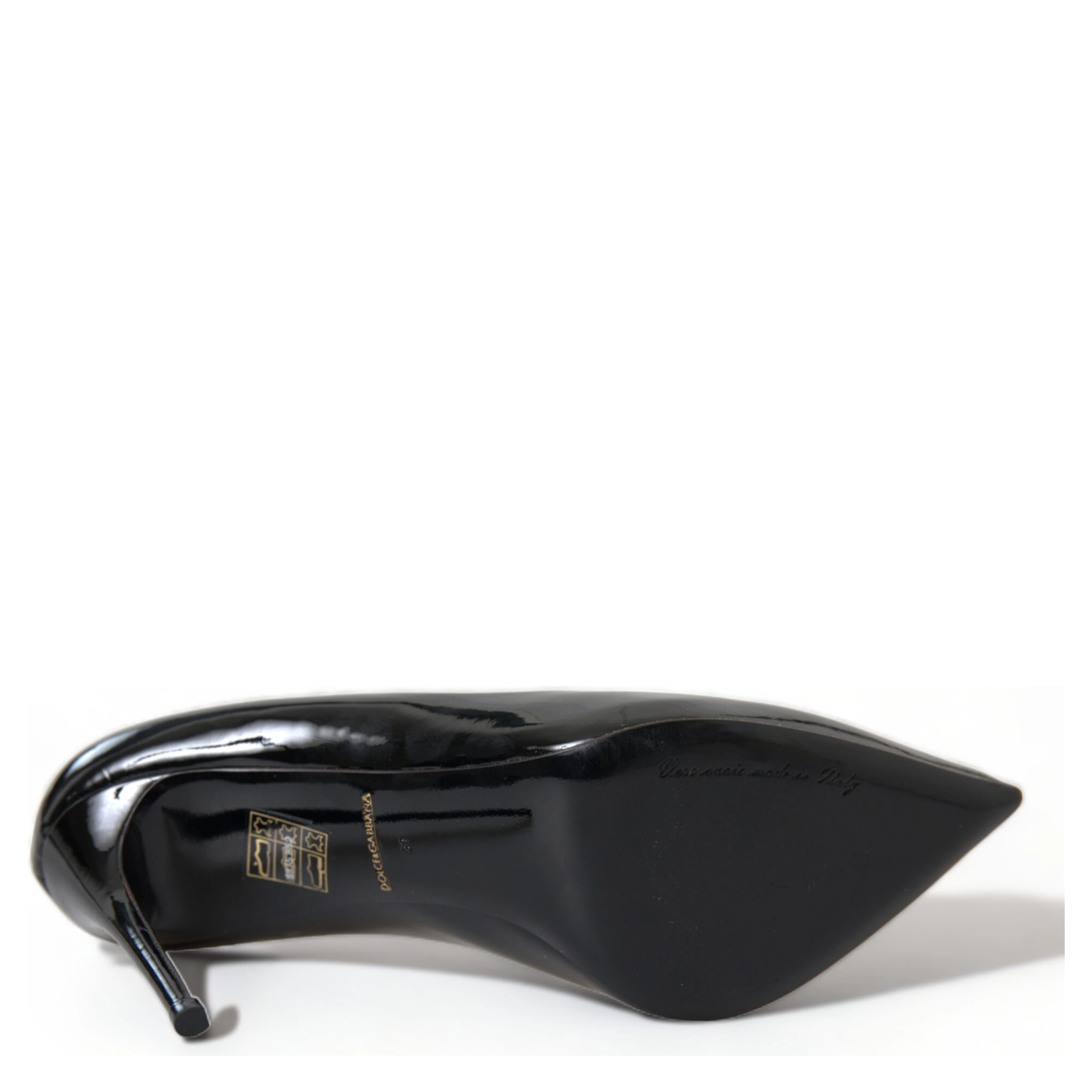 Black Patent Leather Pumps Heels Shoes