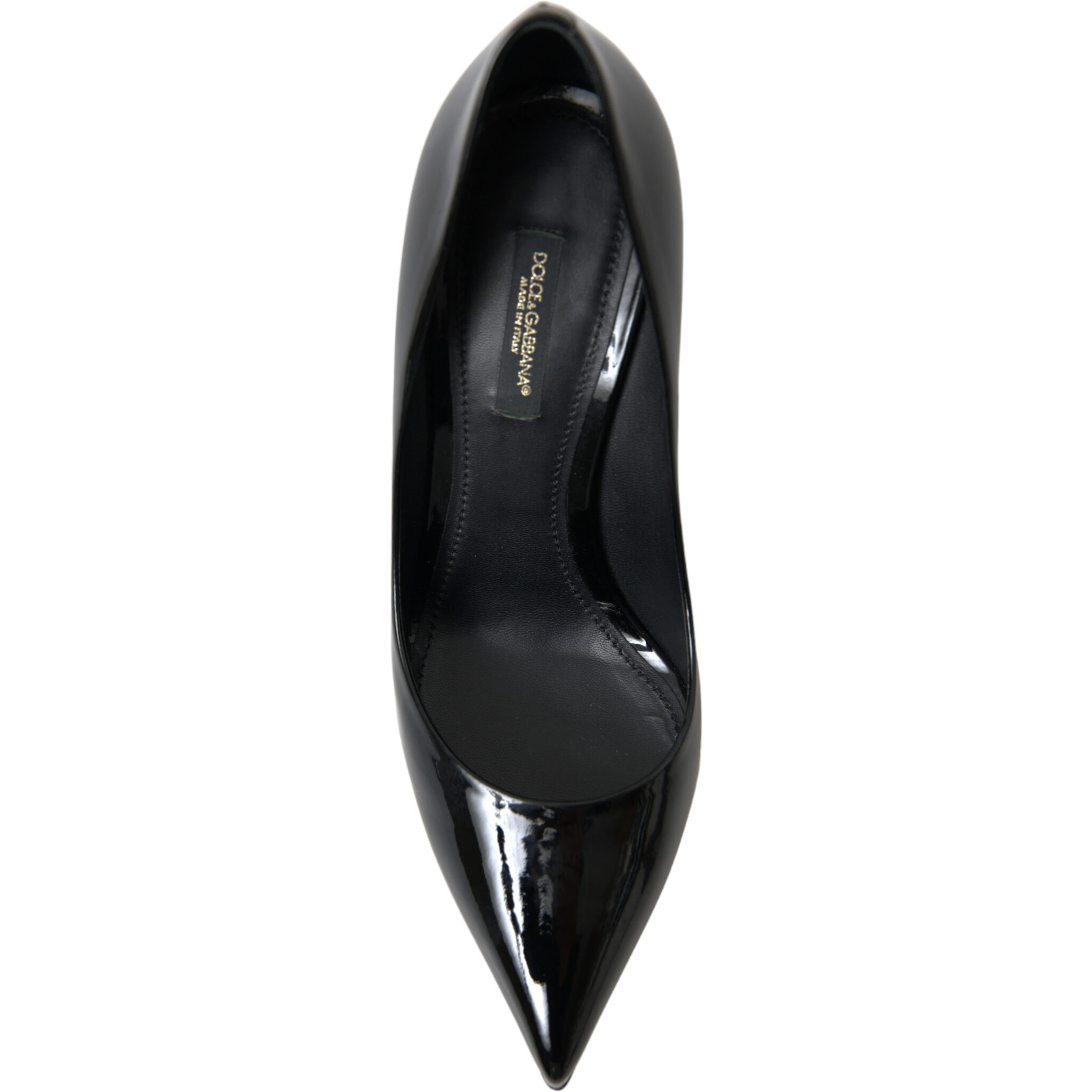 Black Patent Leather Pumps Heels Shoes