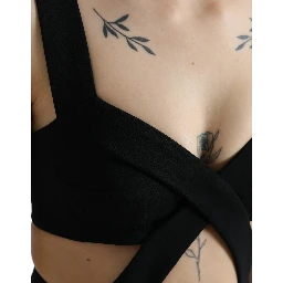 Black Cut Out Sleeveless Bodycon Midi Dress
