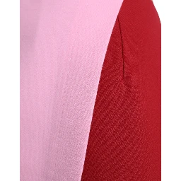 Multicolor Patchwork High Waist A-line Skirt