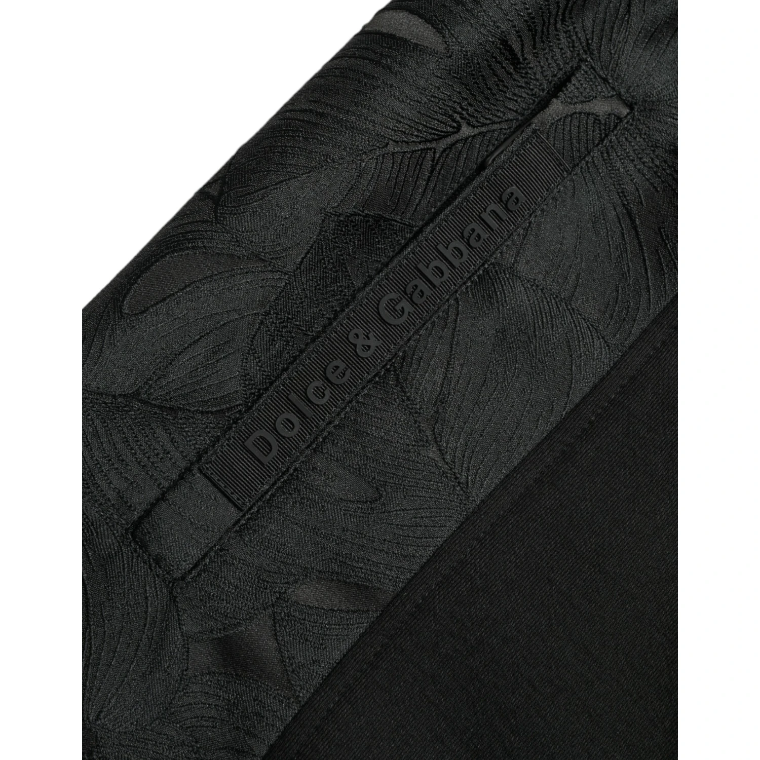 Black Cotton Slim Stretch Jogger Pants