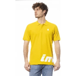 Yellow Cotton Polo Shirt