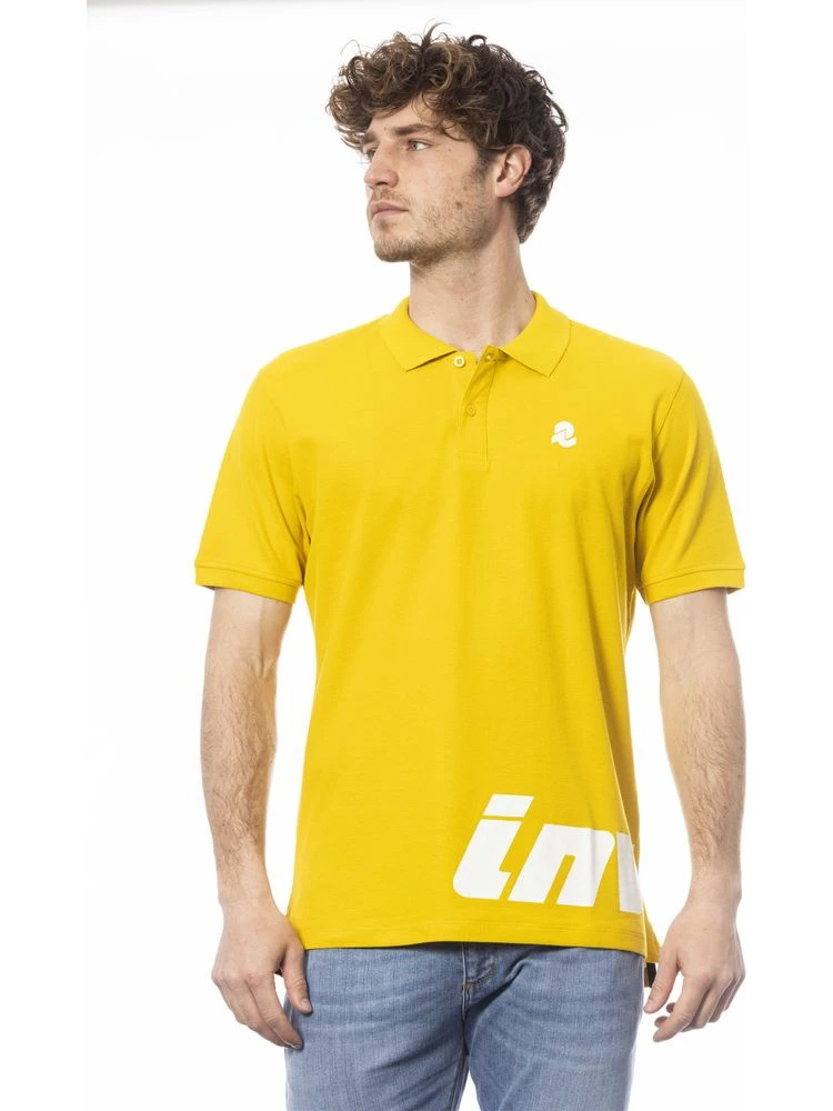 Yellow Cotton Polo Shirt