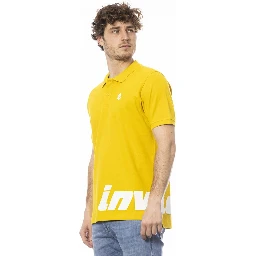 Yellow Cotton Polo Shirt