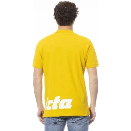 Yellow Cotton Polo Shirt