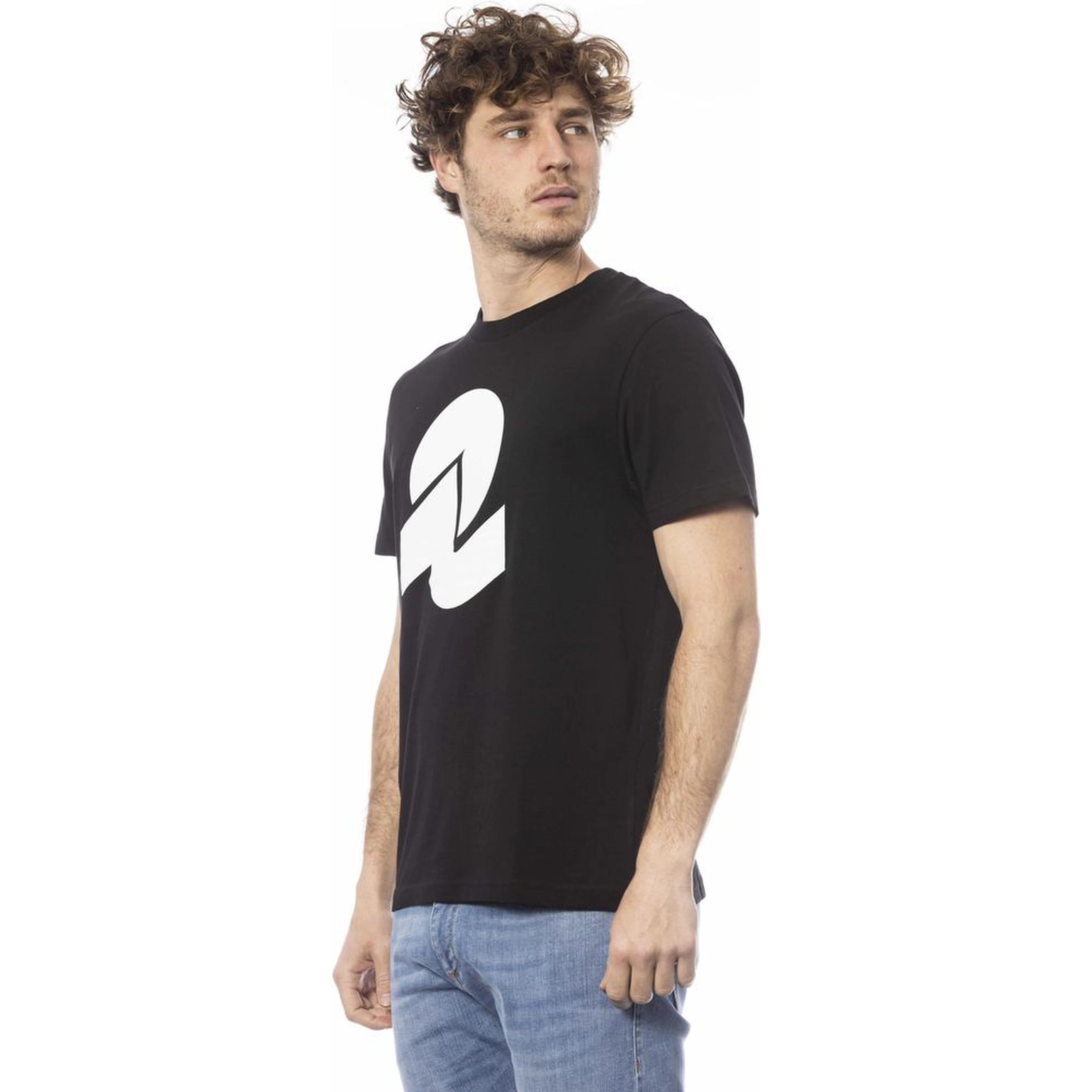 Black Cotton T-Shirt