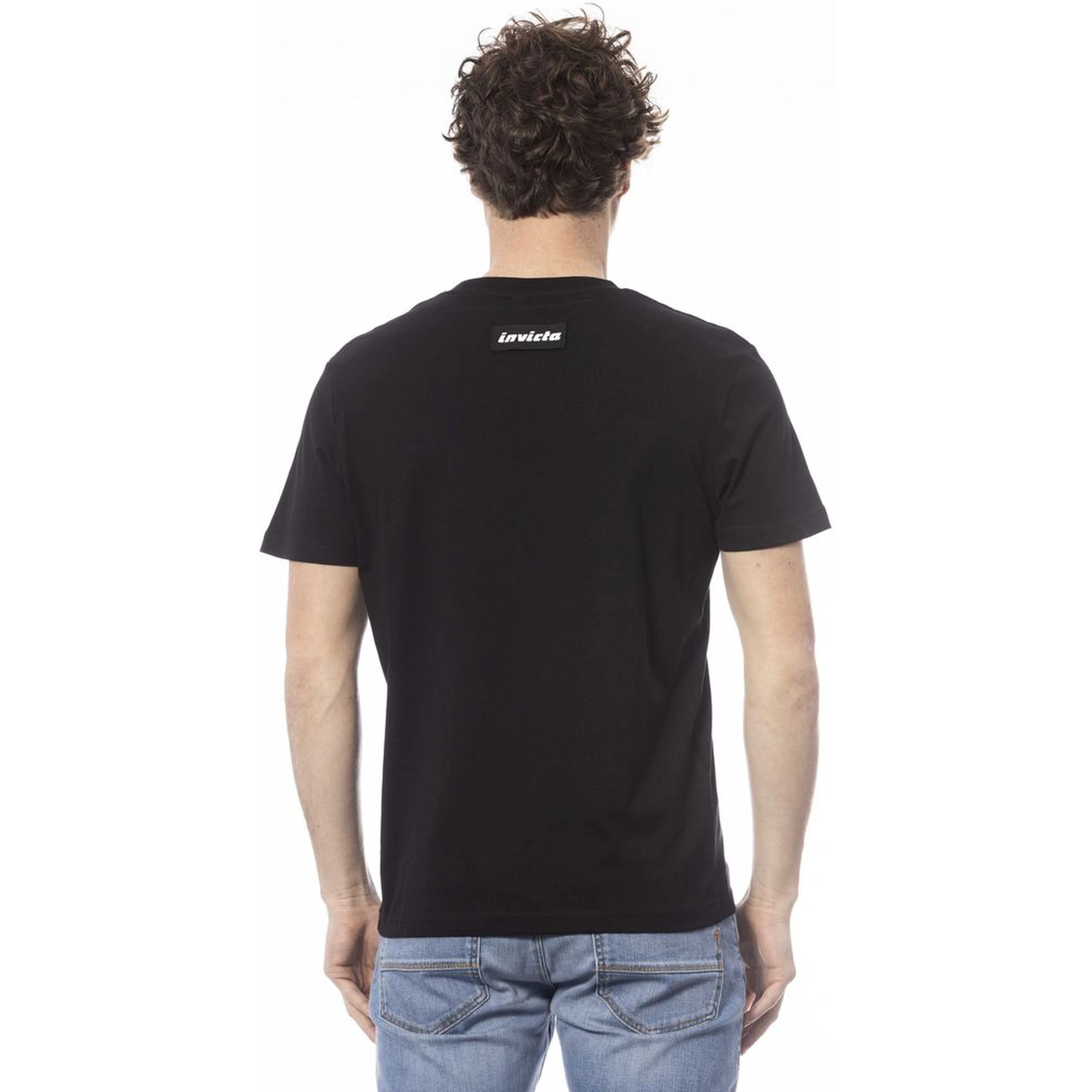 Black Cotton T-Shirt