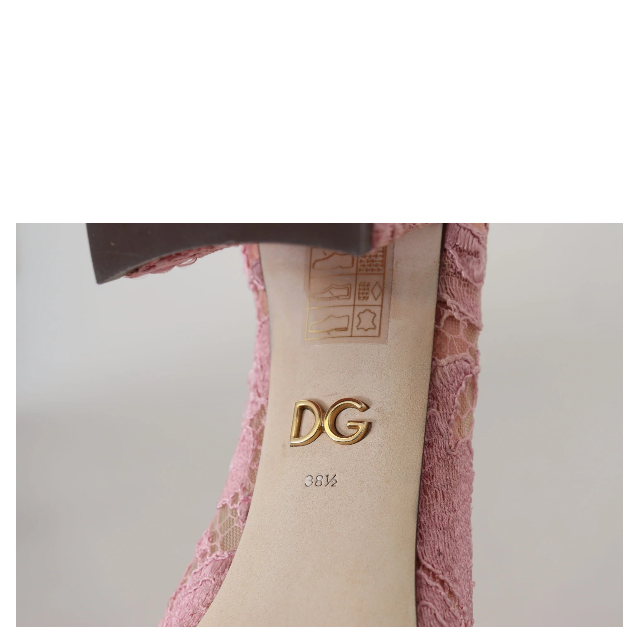 Pink Taormina Lace Crystal Pumps Pastel Shoes