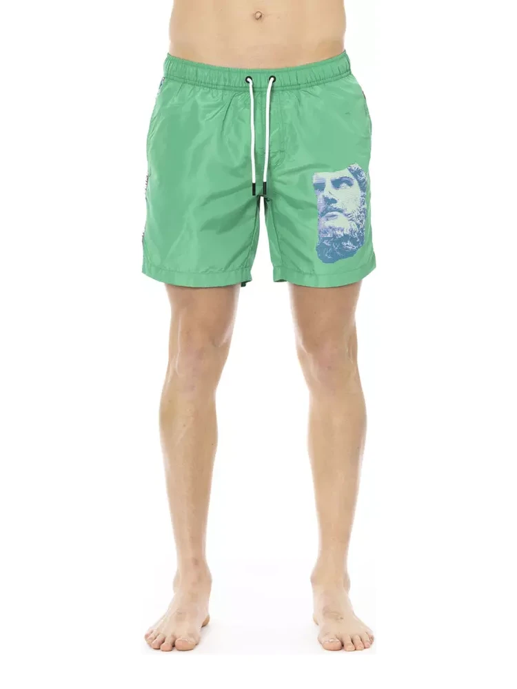 Green Polyester Swimwear