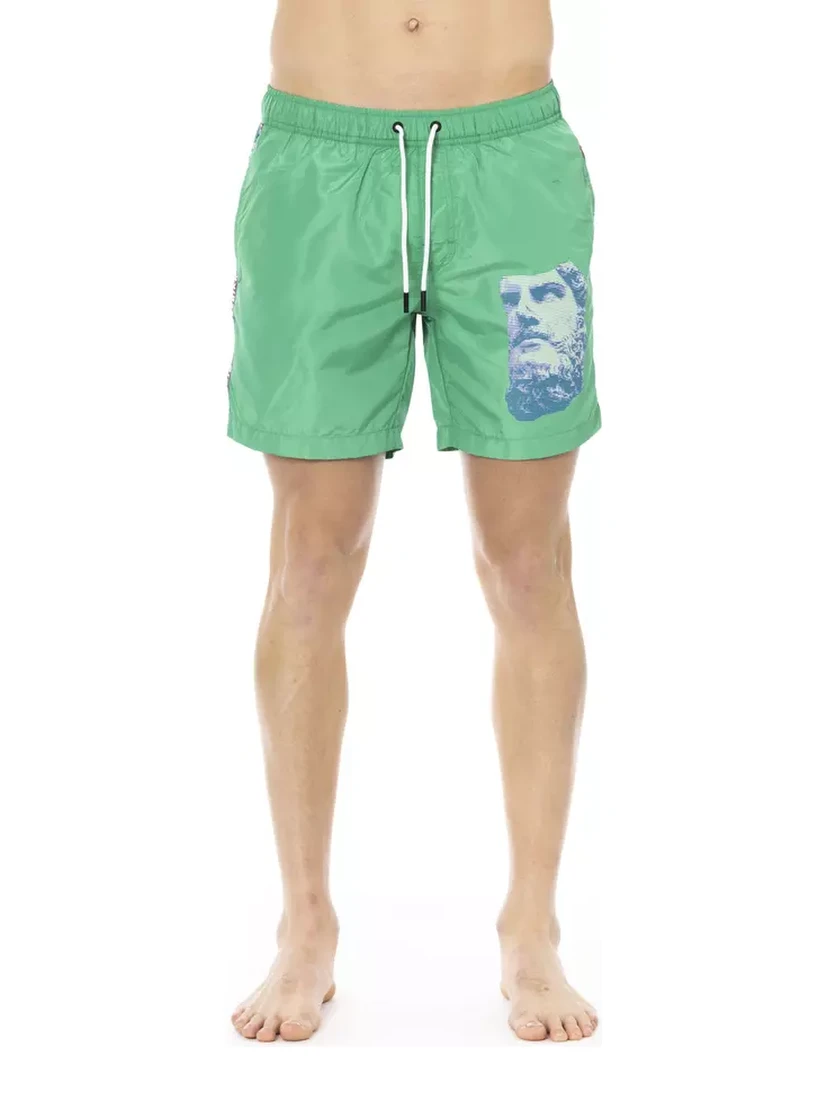 Green Polyester Swimwear