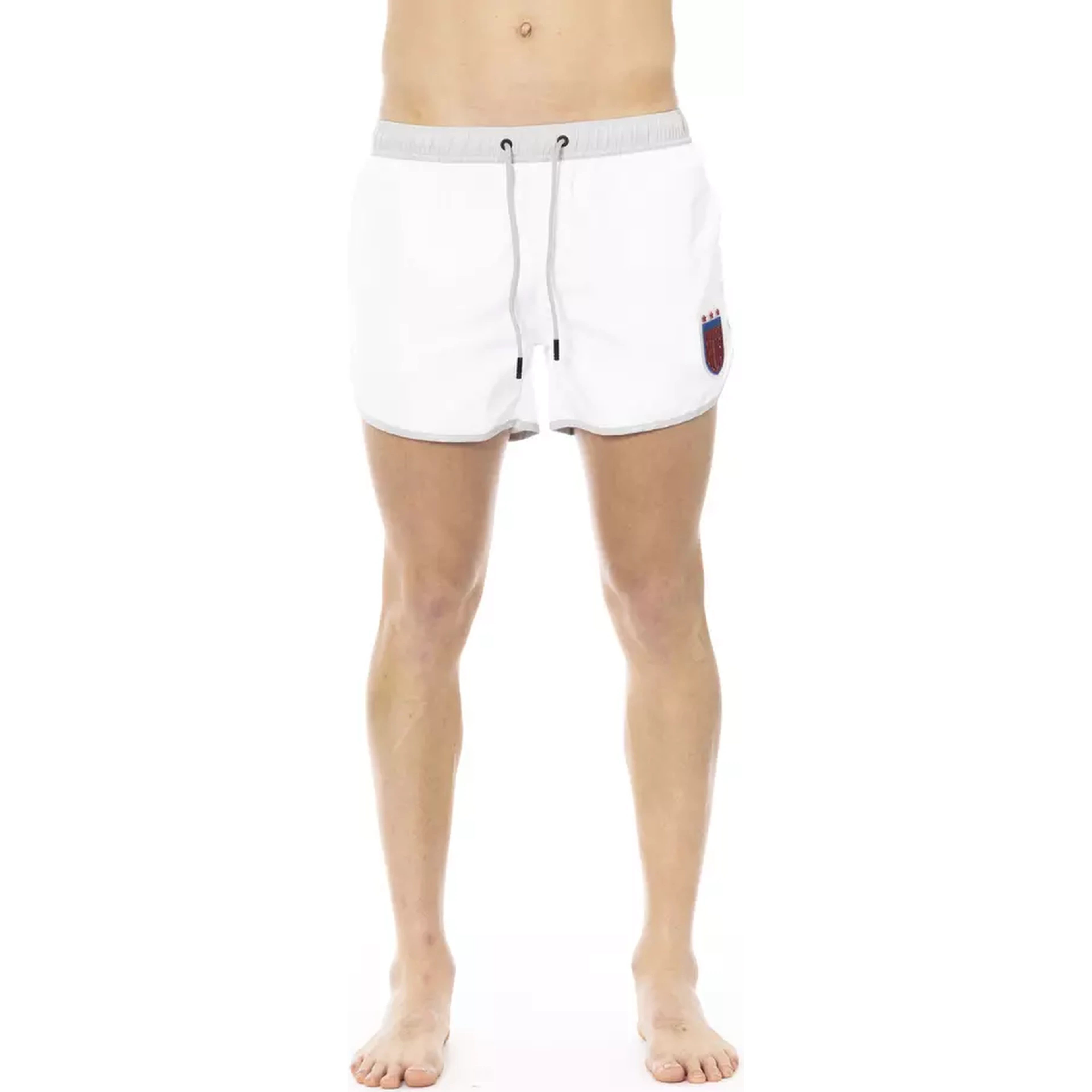 White Polyester Swimwear