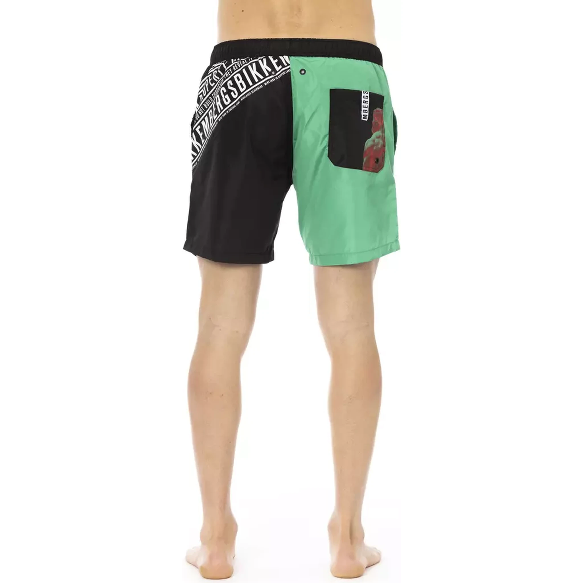 Green Polyester Swimwear