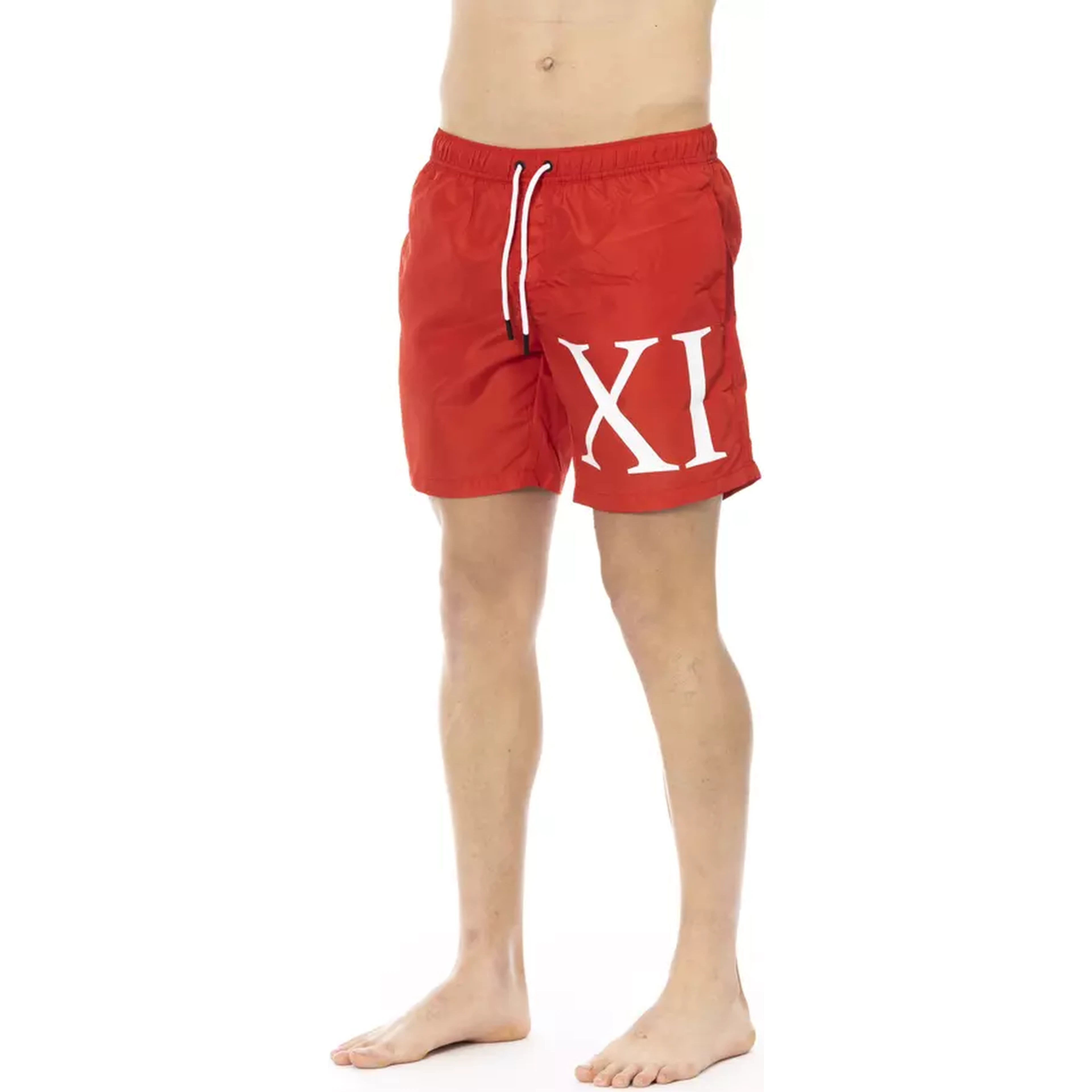 Red Polyester Swimwear