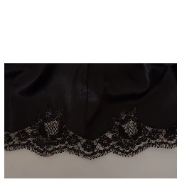 Black Leopard A-line Knee Length Dress