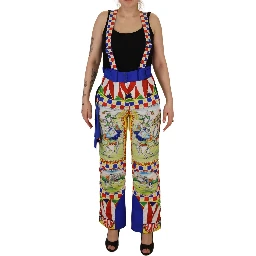 Multicolor Printed Snow Trouser Pants