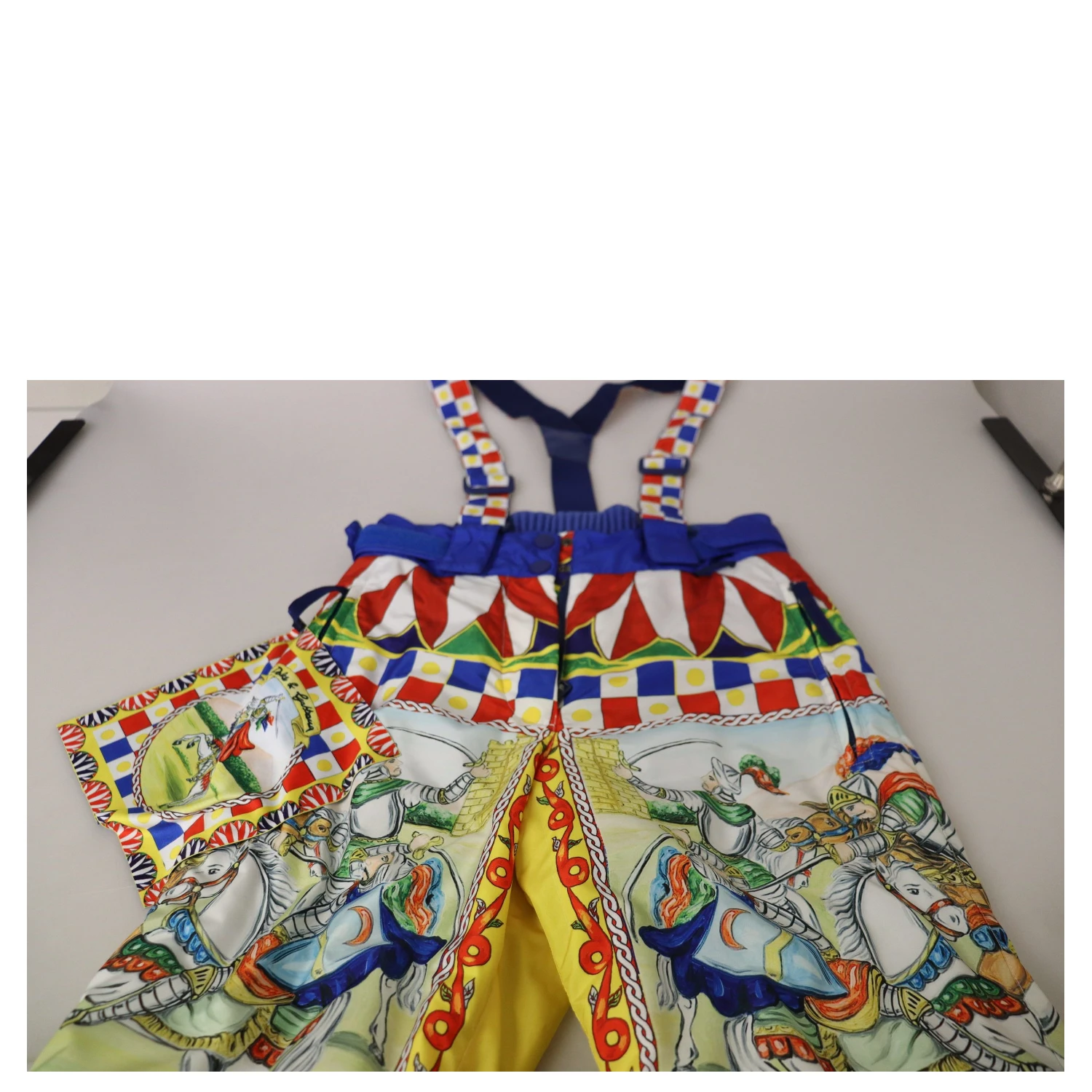 Multicolor Printed Snow Trouser Pants