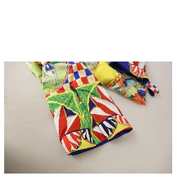 Multicolor Printed Snow Trouser Pants