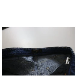 Blue Washed Cotton Skinny Low Waist Denim Jeans