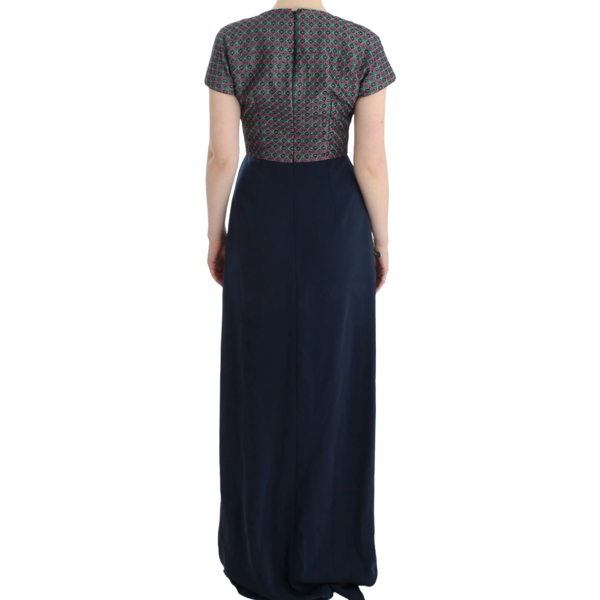 Multicolor Doris short sleeve dress