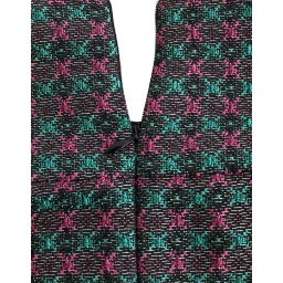 Multicolor Doris short sleeve dress