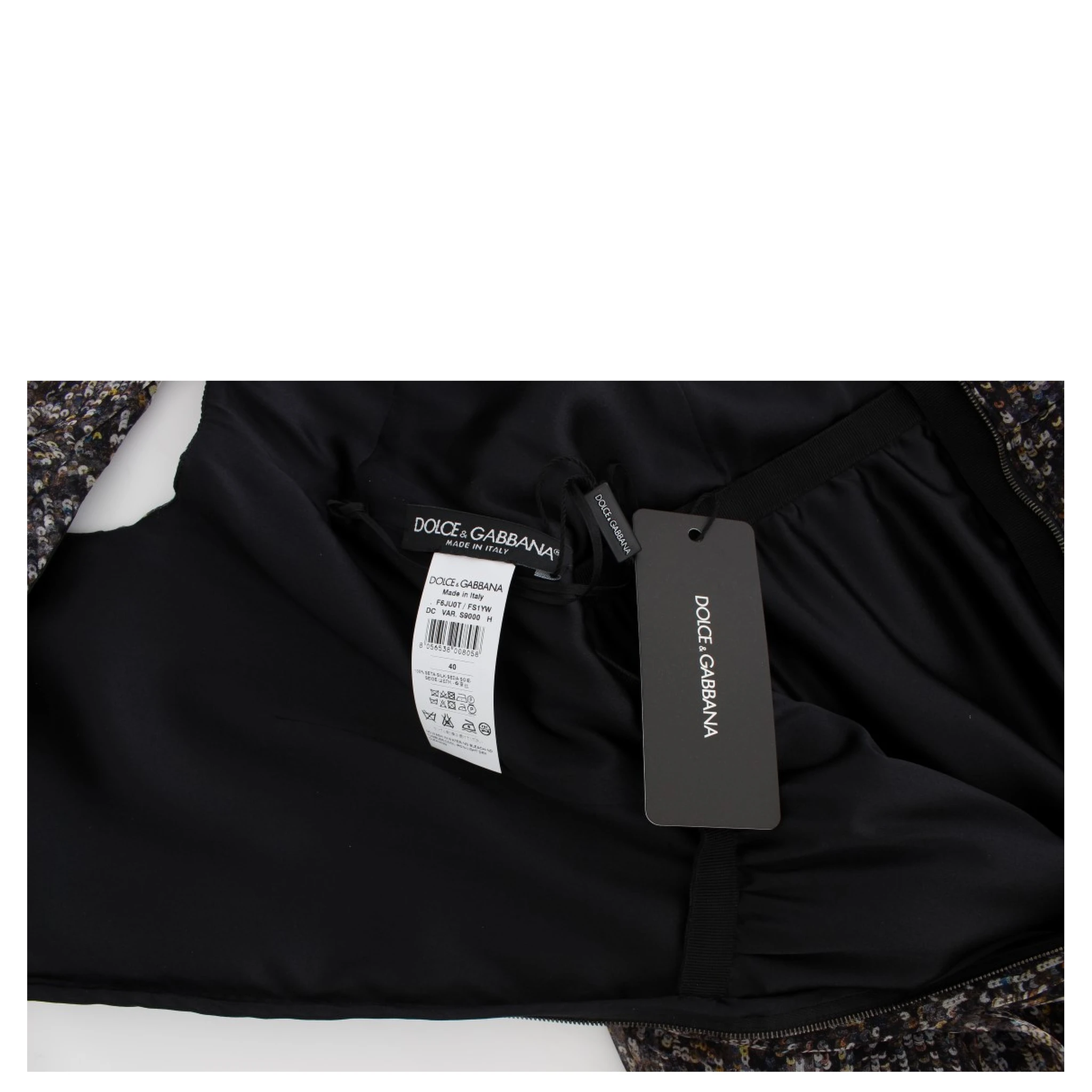 Dark Silk Shift Gown Full Length Dress