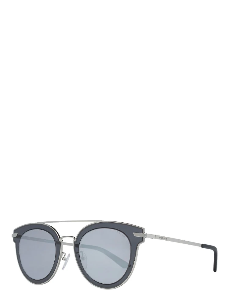 Silver Metal & Plastic Sunglasses