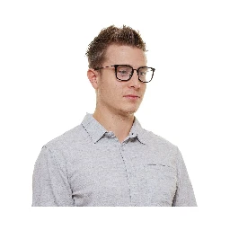 Black Metal & Plastic Glasses (Frames)